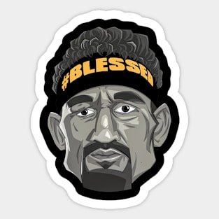 Max Holloway Blessed Sticker